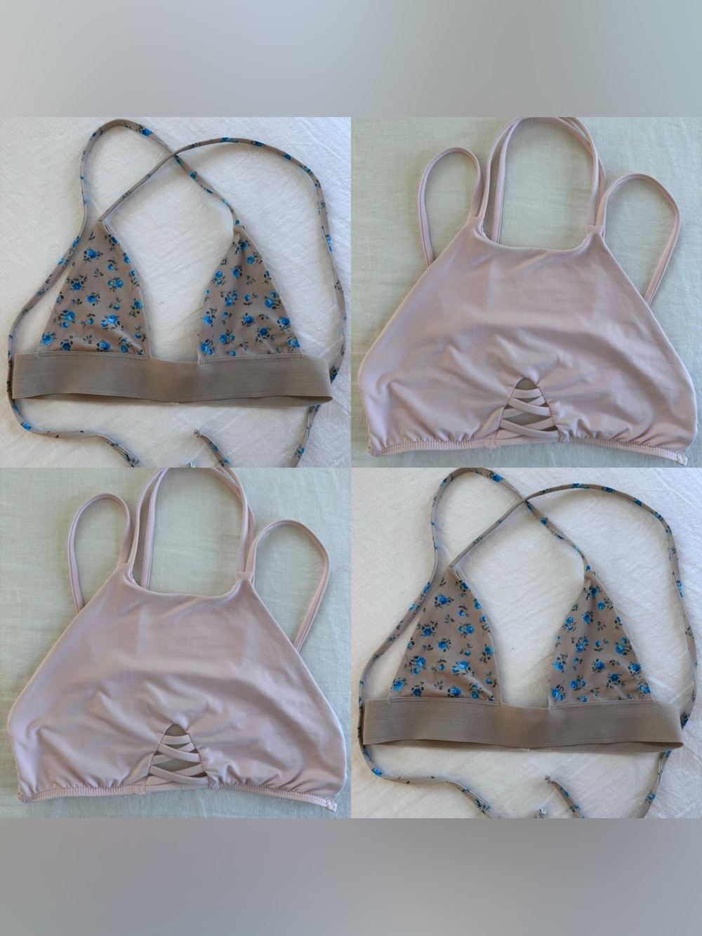 Frankies Bikinis Swim Top Bundle – Size Small